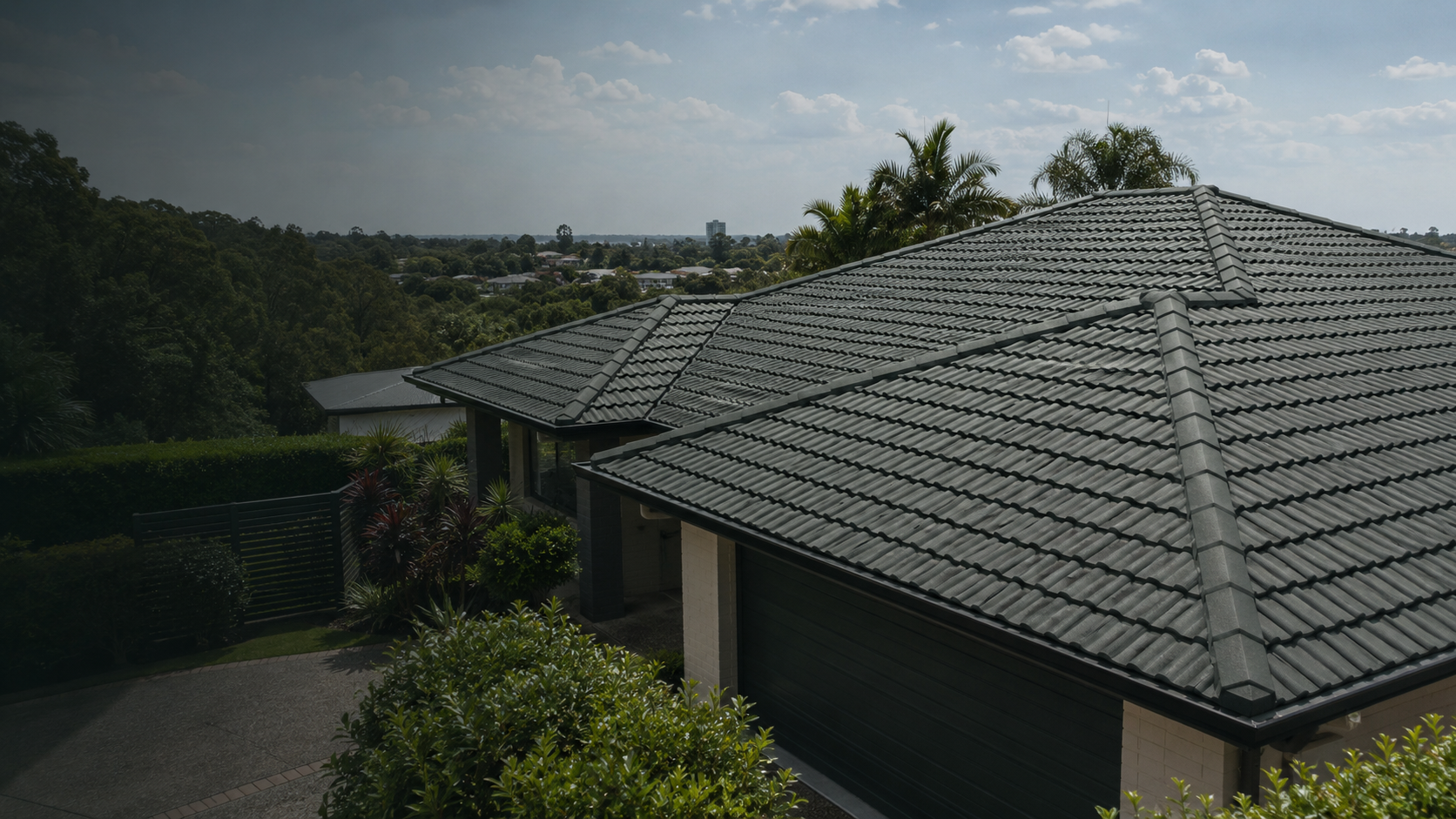 Restored roof on a Ballarat home