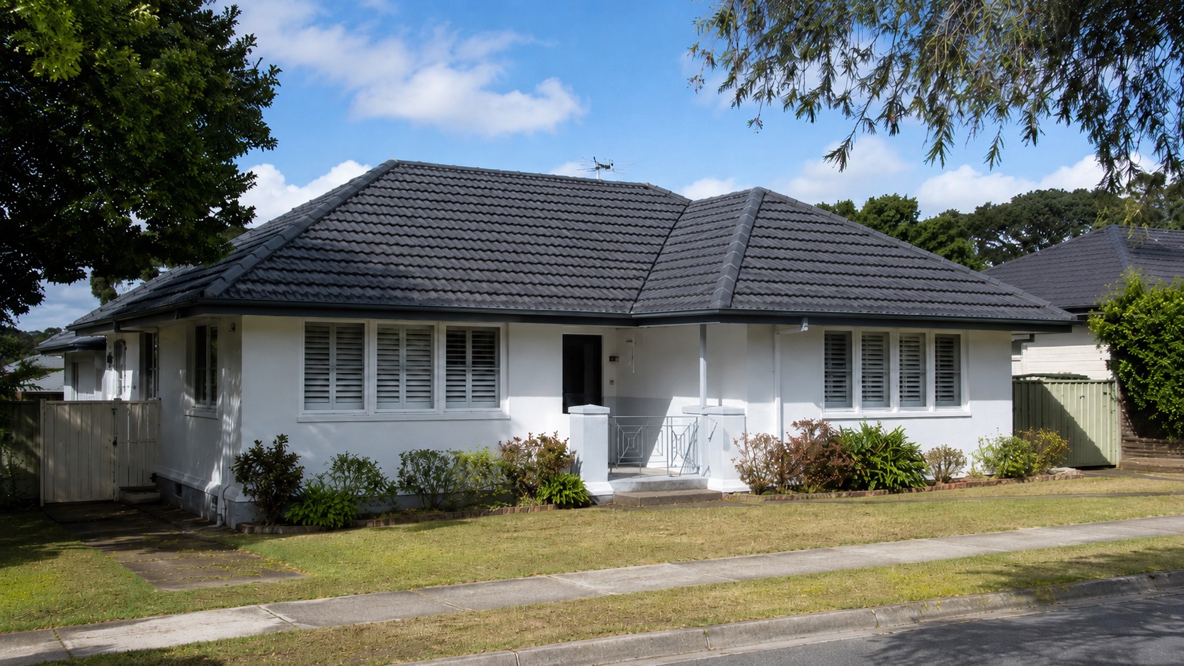 Completed roof restoration project